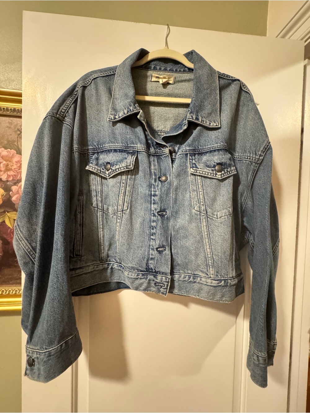 Madewell dolman sleeve denim jacket